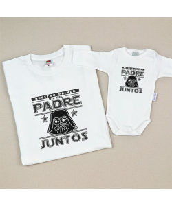 Camiseta Personalizada (Nombre hijo) Yo soy tu Padre Darth Vader