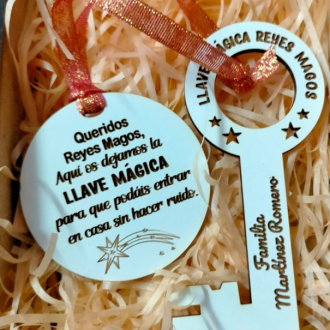 Llave mágica Reyes magos.