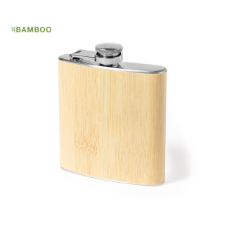Petaca Bambú personalizada