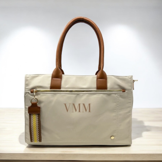 Bolso Tote asa piel personalizado