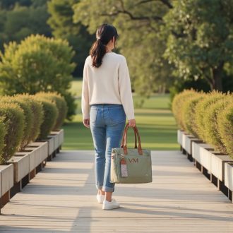 Bolso Tote asa polipiel personalizado