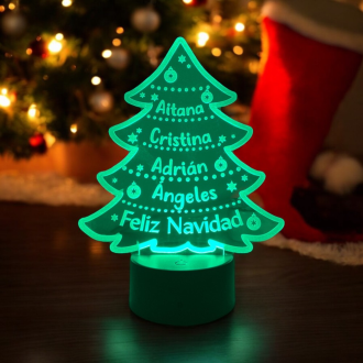 LÁMPARA ÁRBOL NAVIDAD