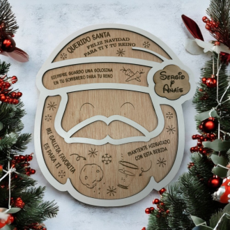 BANDEJA SILUETA SANTA