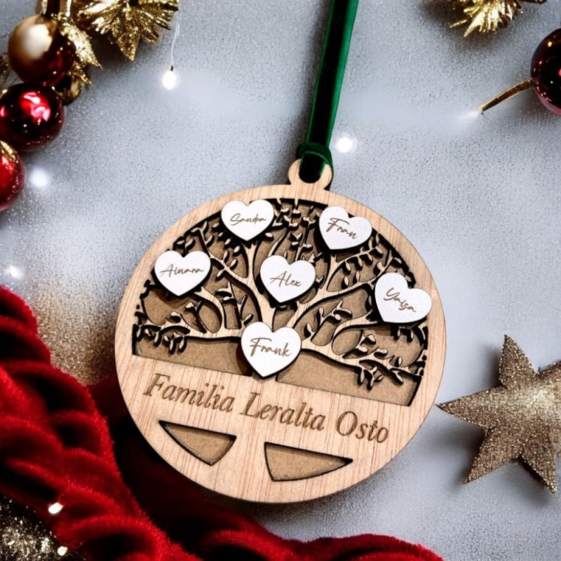 Bola Navidad Familia