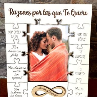 Marco foto "Razones por las que te quiero"
