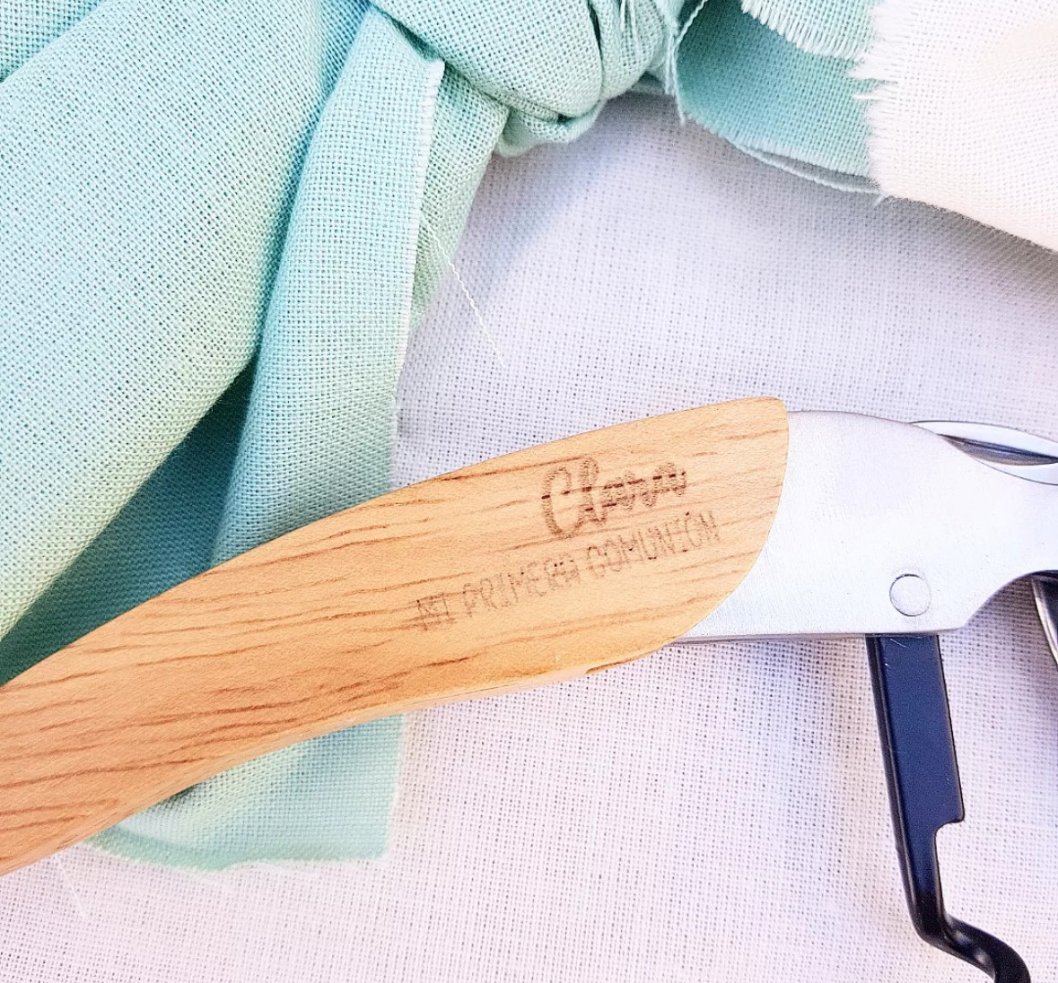 Sacacorchos con Abridor inox personalizado - Imagen 2