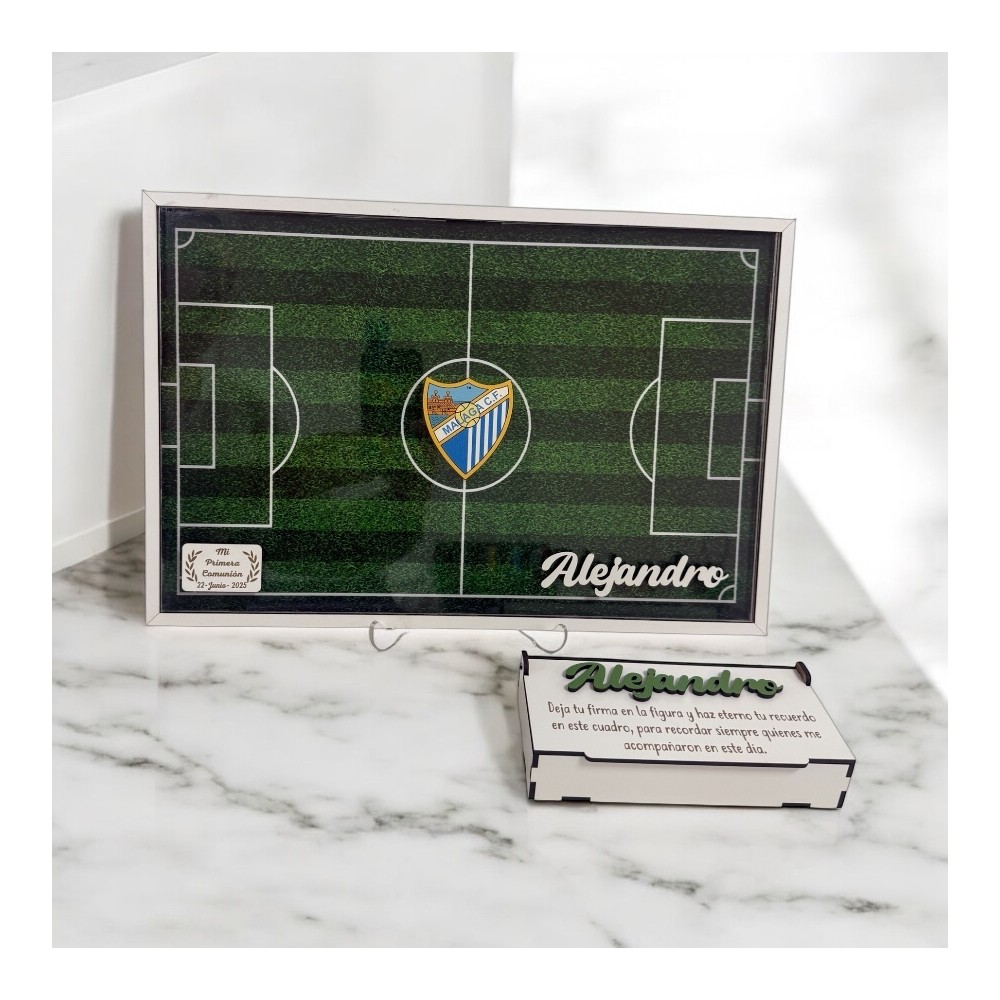 Cuadro firmas equipos futbol personalizado - Imagen 6