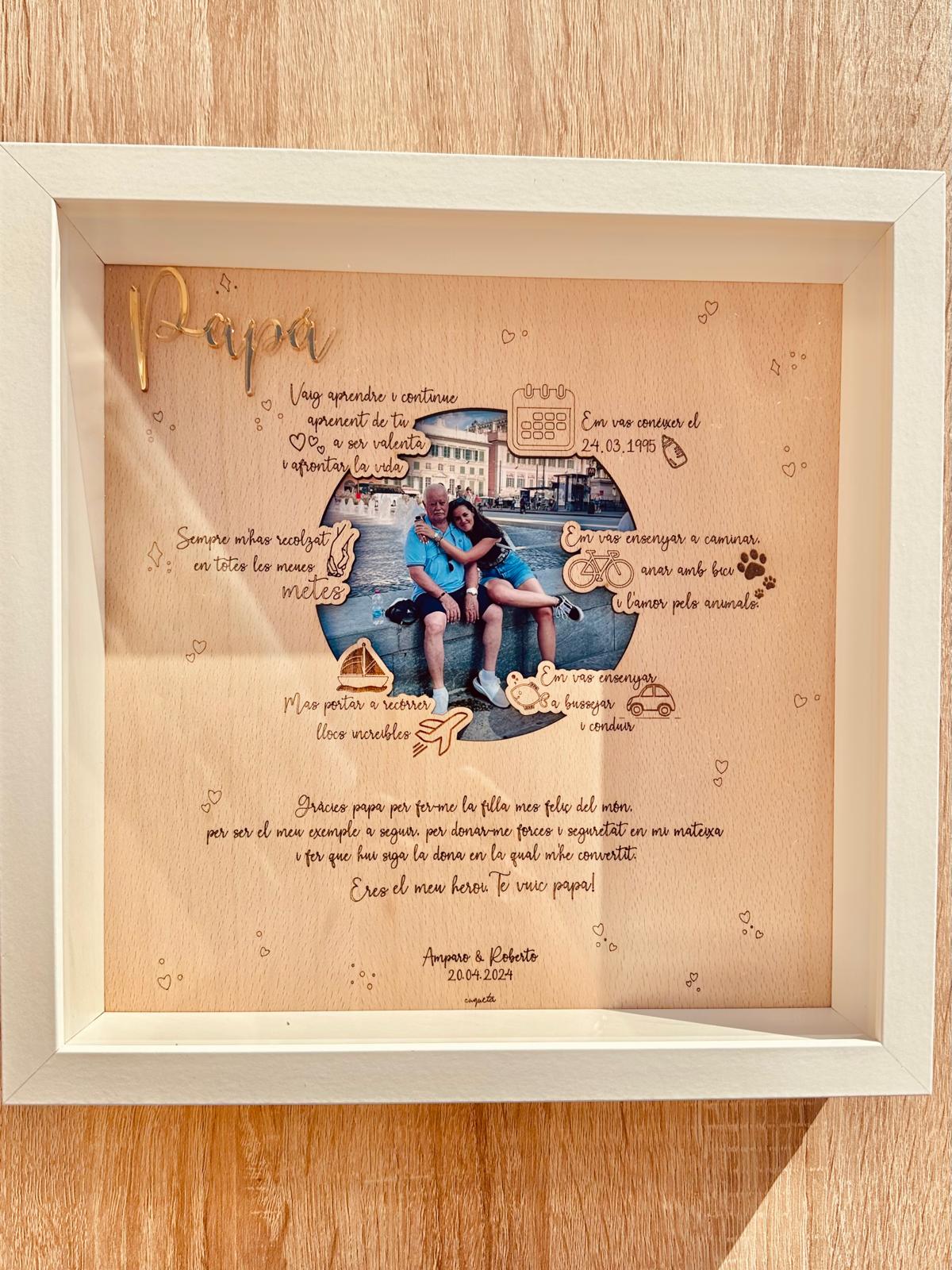 Cuadro Nuestra Historia personalizado - Imagen 3