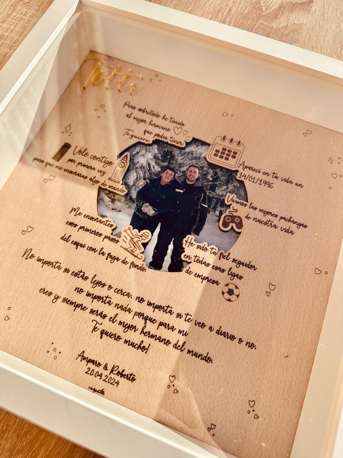 Cuadro Nuestra Historia personalizado - Imagen 2