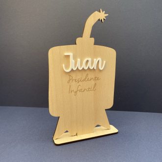 Trofeo fallero personalizado