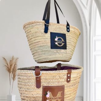 Capazo para Playa - Dorado personalizado