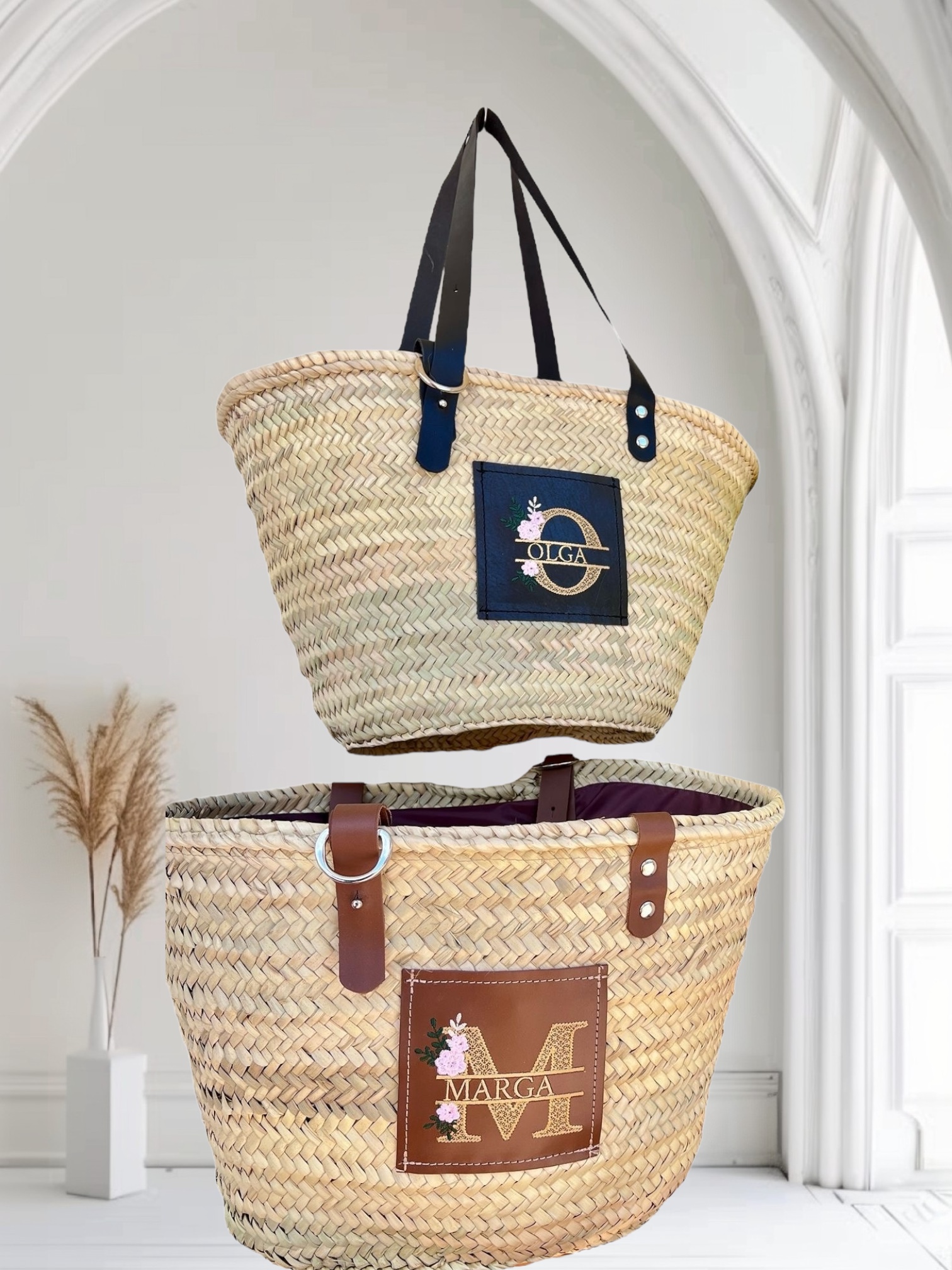 Capazo para Playa - Dorado personalizado