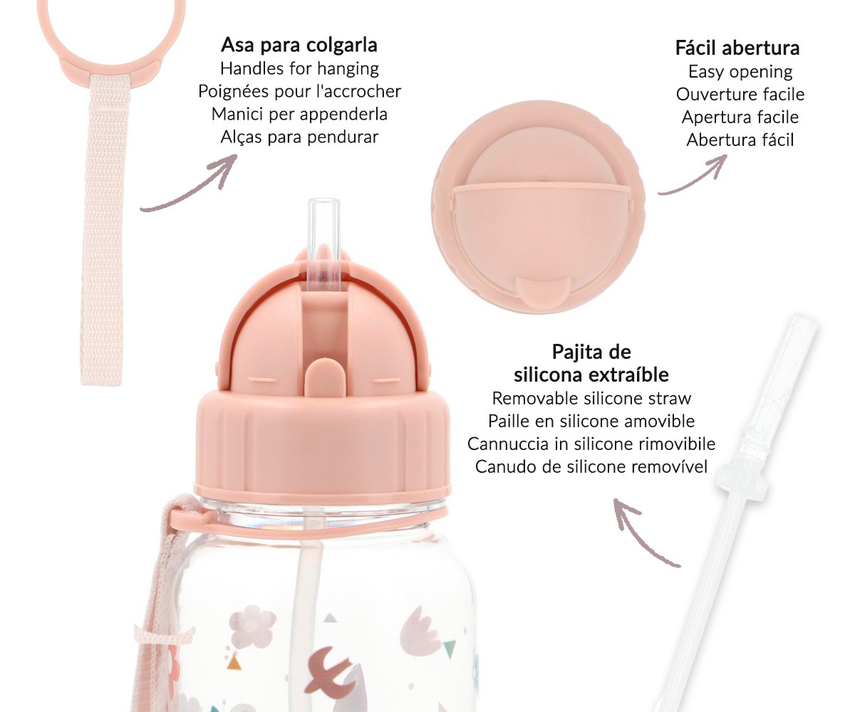 Botella Plástico Geometric Nature - Imagen 3