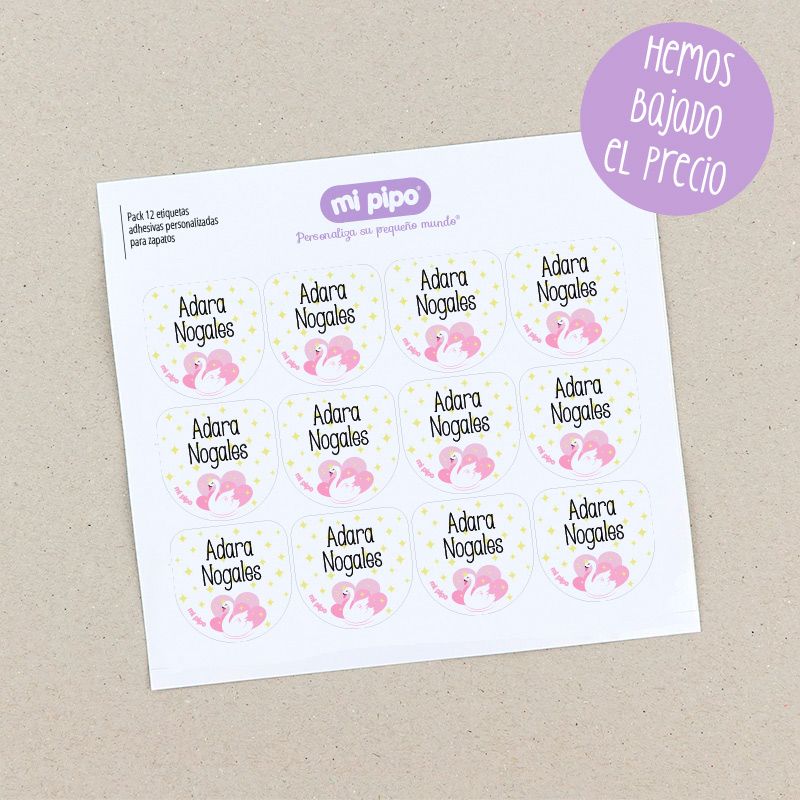 Pack 12 etiquetas personalizadas para zapatos - Imagen 9