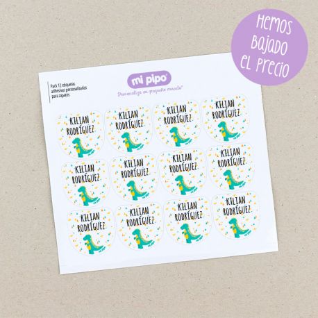 Pack 12 etiquetas personalizadas para zapatos - Imagen 8