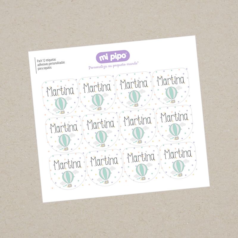 Pack 12 etiquetas personalizadas para zapatos - Imagen 13