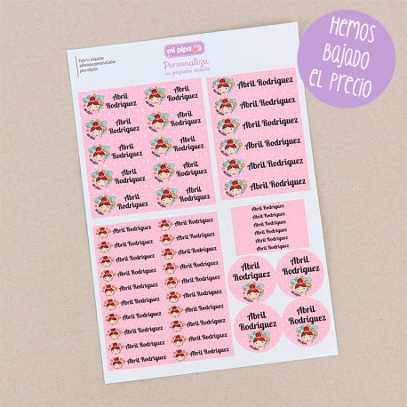 Pack 46 etiquetas adhesivas personalizadas para objetos - Imagen 7