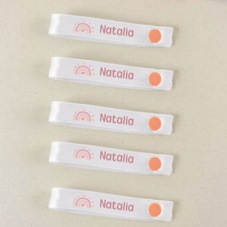 Pack 5 cintas para colgar ropa personalizadas