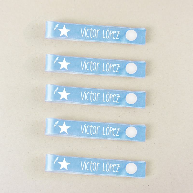 Pack 5 cintas para colgar ropa personalizadas - Imagen 7