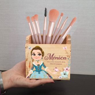Porta Lápices y pinceles Fallero personalizado