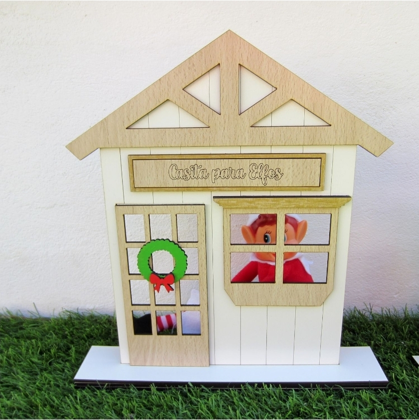 Casita Madera Elfo