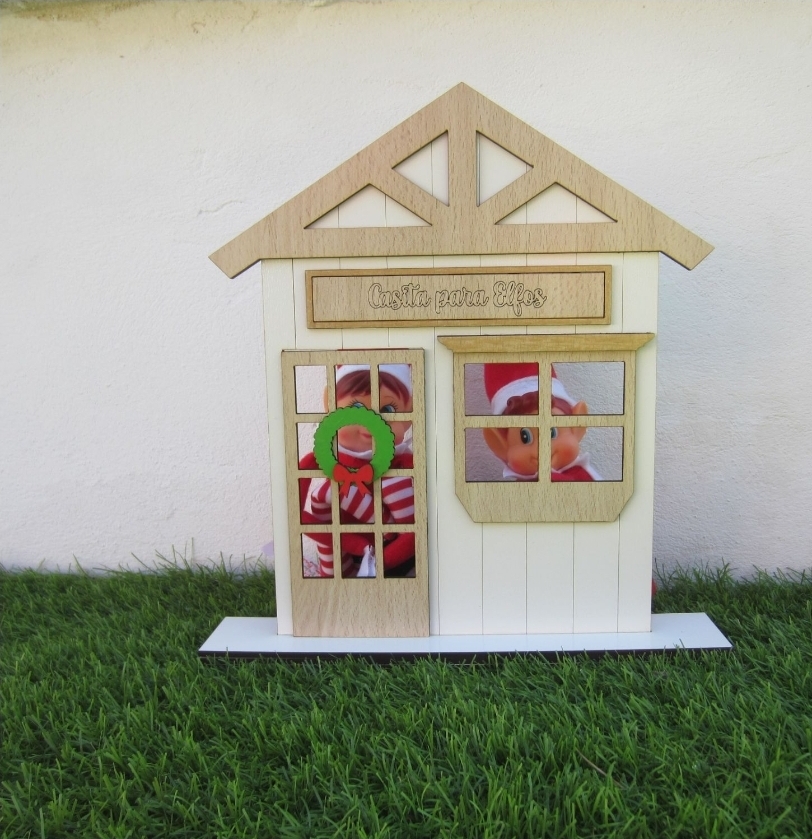 Casita Madera Elfo - Imagen 4