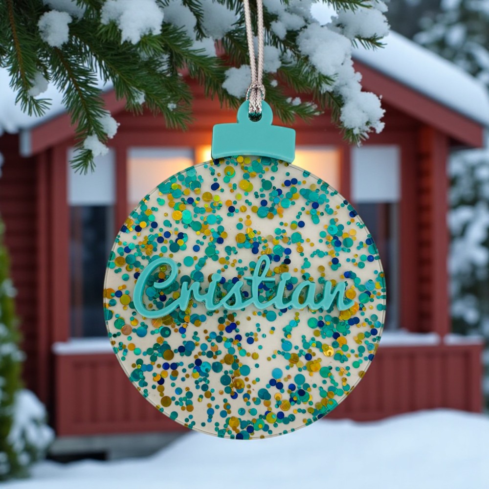 Bola Metacrilato Confeti personalizada - Imagen 4