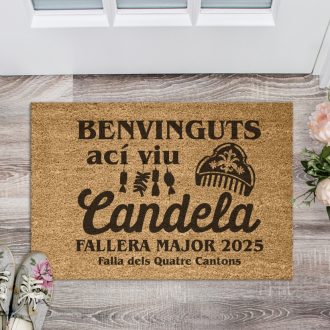 Felpudo Fallas personalizado