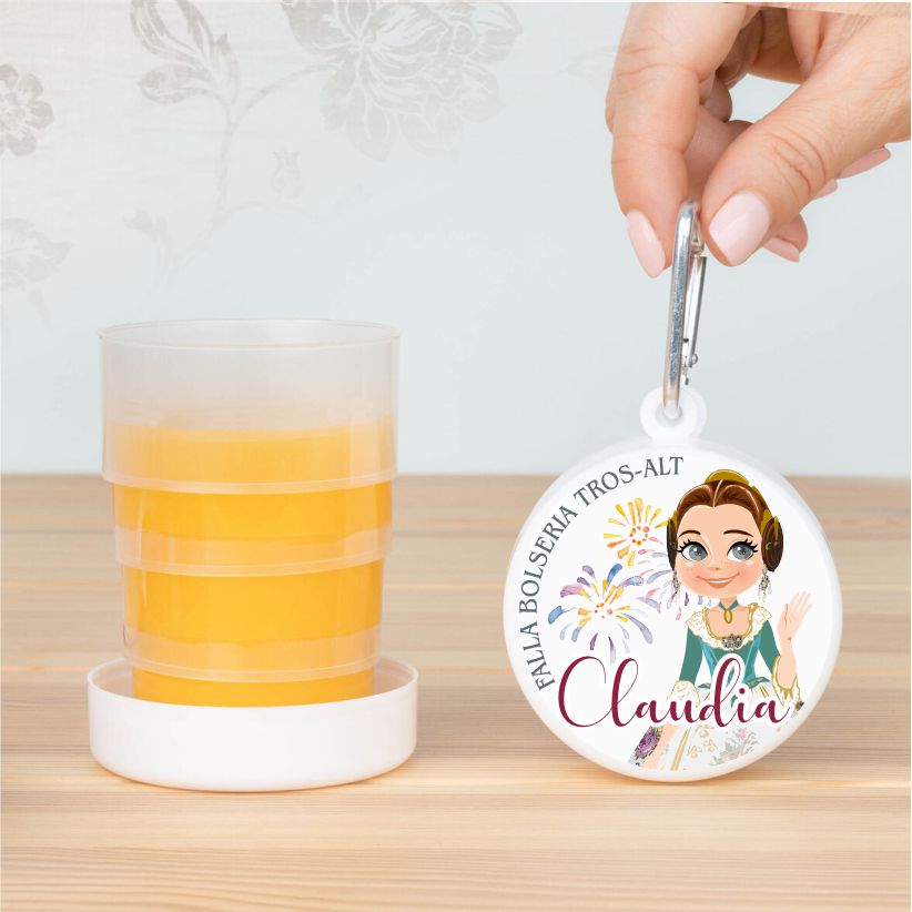 Vaso plegable fallas