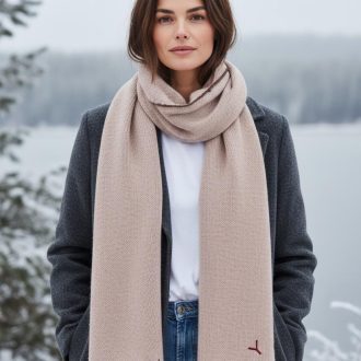 Bufanda bicolor personalizada