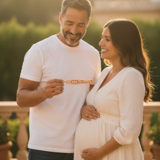 Test embarazo madera personalizado