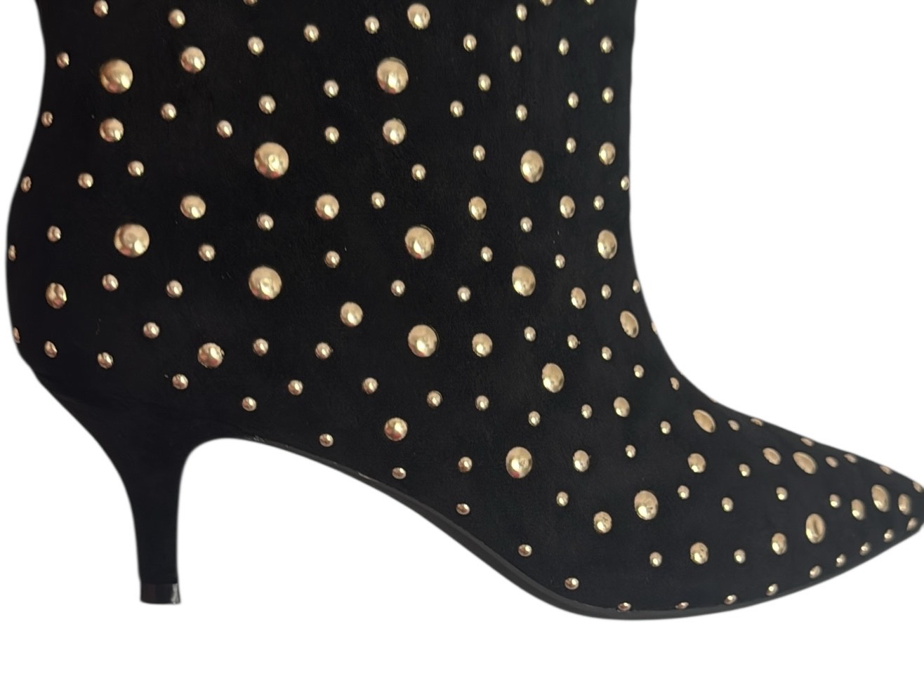 Botas antelina negra tachuelas - Imagen 3