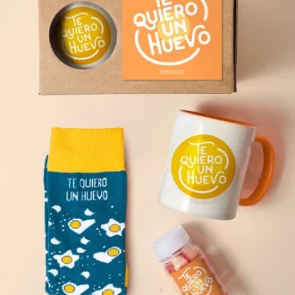 Pack Taza Te Quiero un Huevo