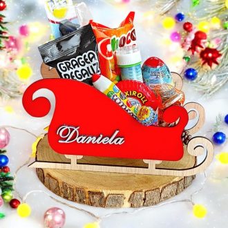 Trineo Papá Noel personalizado