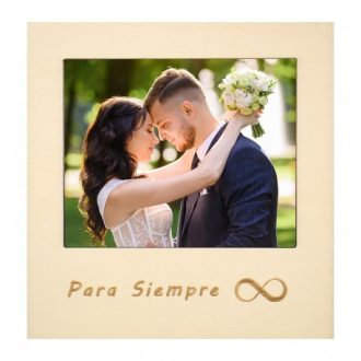 Imán madera Frase amor