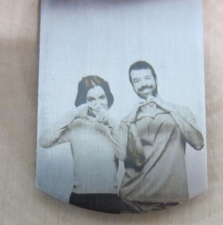 Colgante acero con foto personalizado - Imagen 2