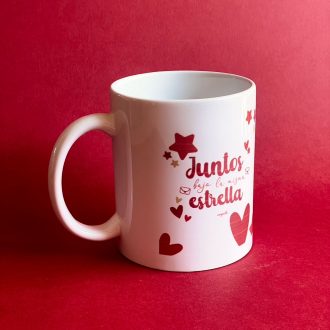 Taza "Juntos bajo la misma estrella"
