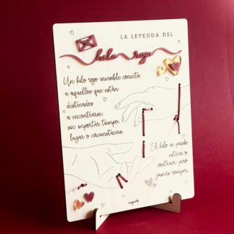 Lámina Leyenda "Hilo Rojo" personalizado