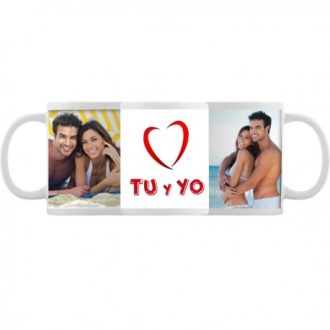 Taza Tu y yo con foto