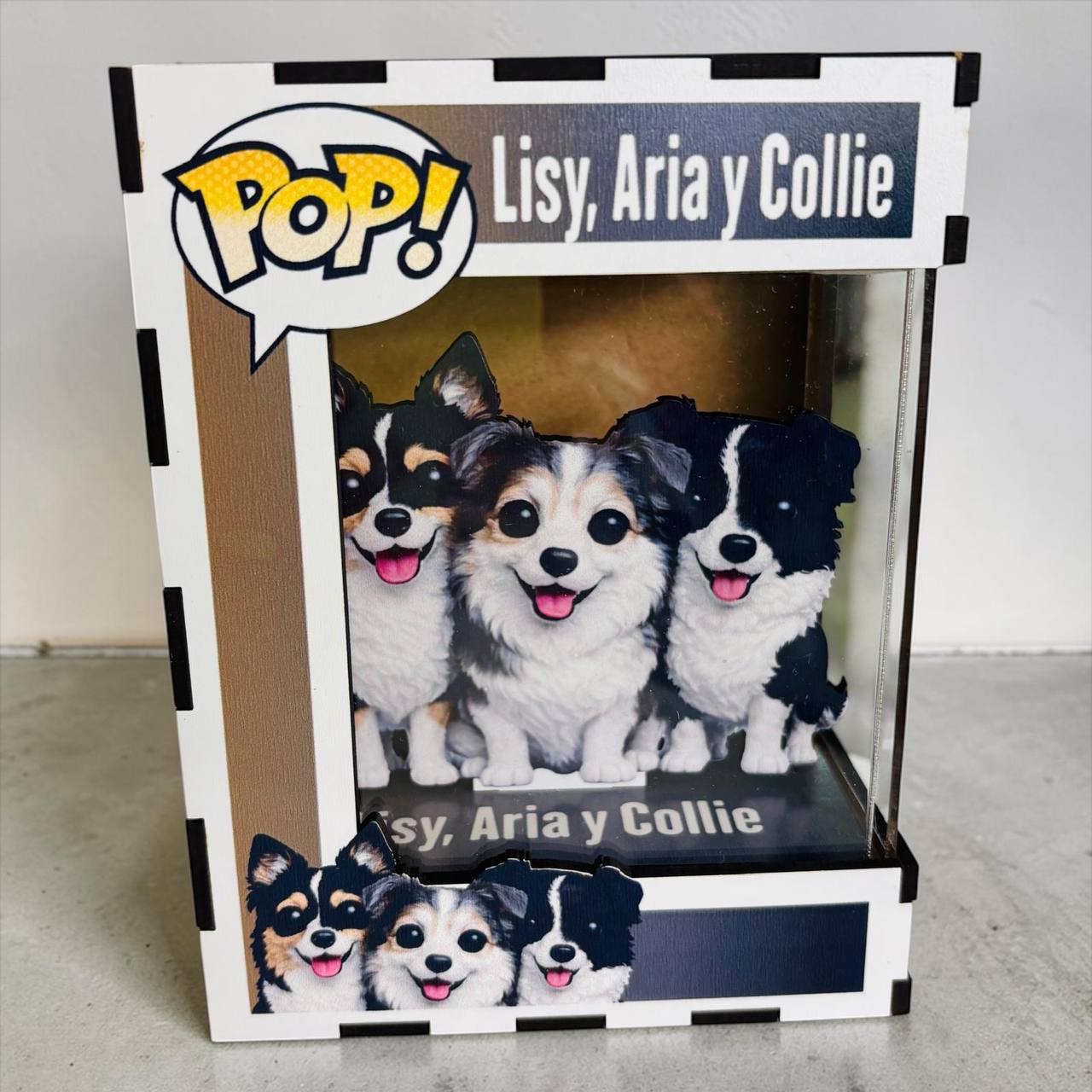 Funko madera Mascotas personalizado - Imagen 8