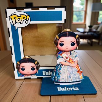 Funko Fallera o Fallero madera personalizado