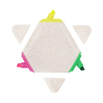 Marcador Fluorescente triangular personalizado