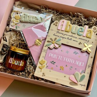 Cajita Momentos Abuela personalizada