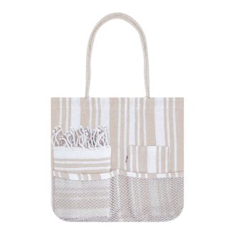 Bolso Playero con toalla y neceser personalizado