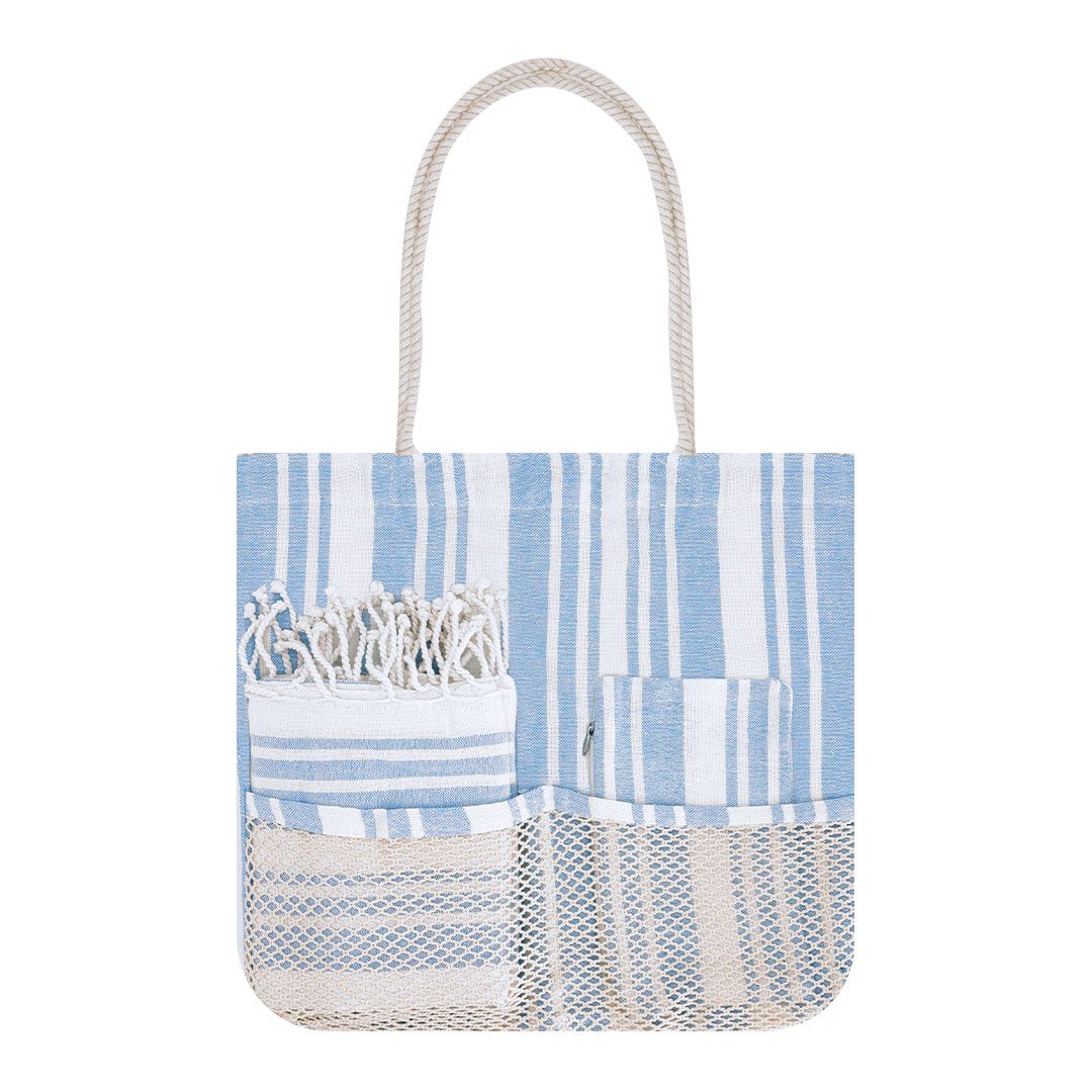 Bolso Playero con toalla y neceser personalizado - Imagen 7