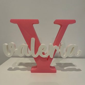 Inicial  y nombre personalizada