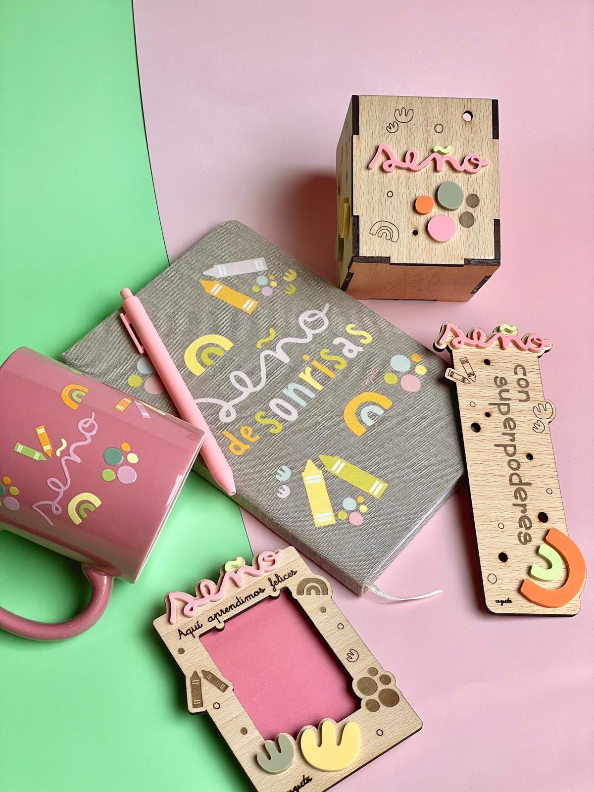 Pack regalo seño personalizado - Imagen 2