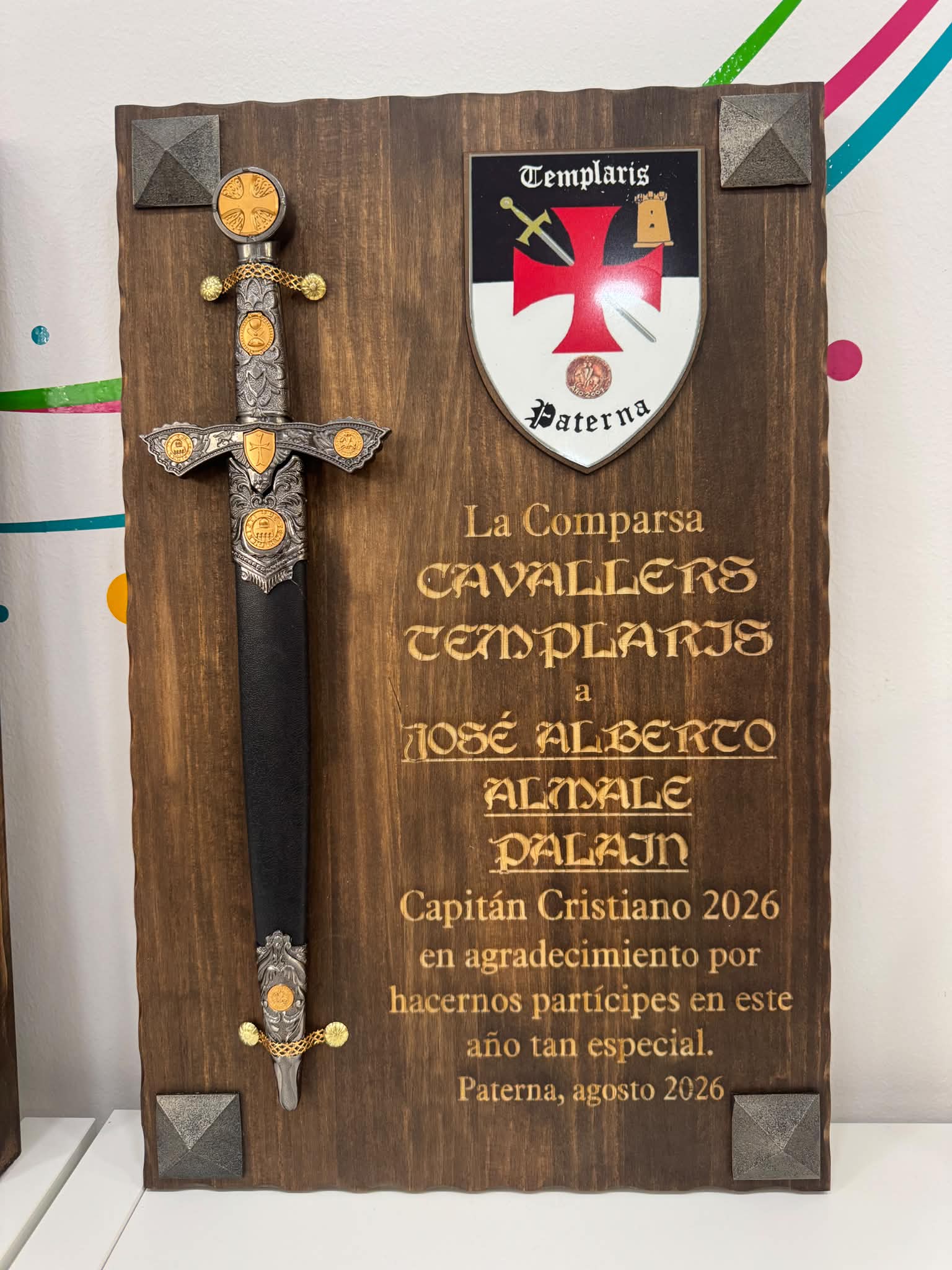 Cuadro madera personalizado