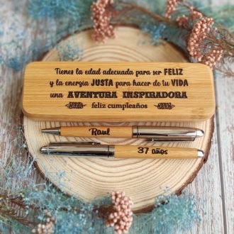Caja Bolígrafos personalizados