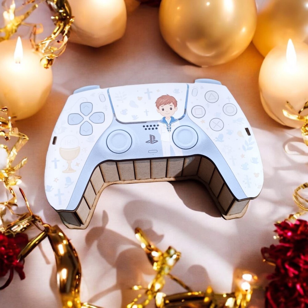 Caja Mando Play Comunión Personalizada